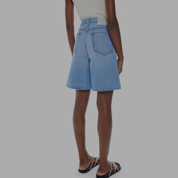 SNACKS By Mother High Waisted Push-Pop Shorts Size 29 NWT Nothing Else Like It - Picture 2 of 6